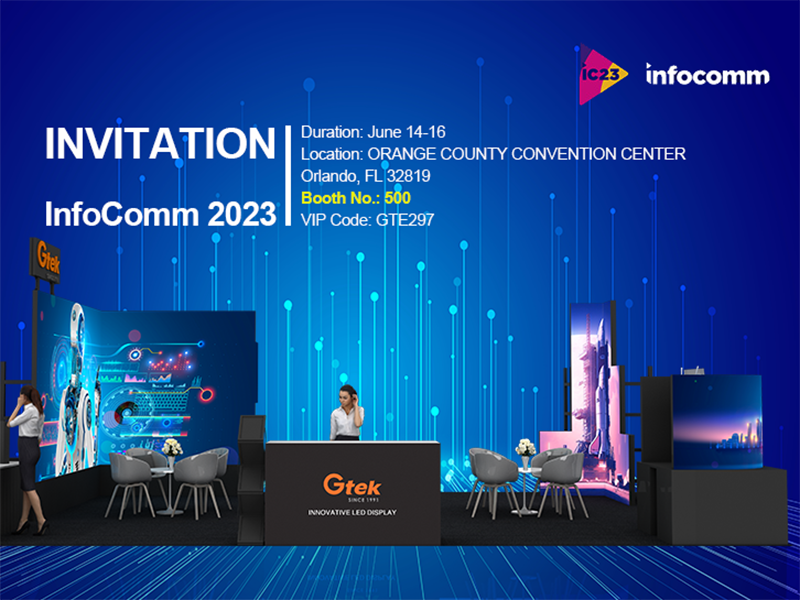 Join us at InfoComm 2023