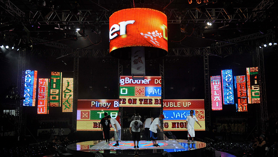 Gtek LED Display succeed present in The Philippines version of the reality show Big Brother (Pinoy Big Brother Double Up) eliminated the scene