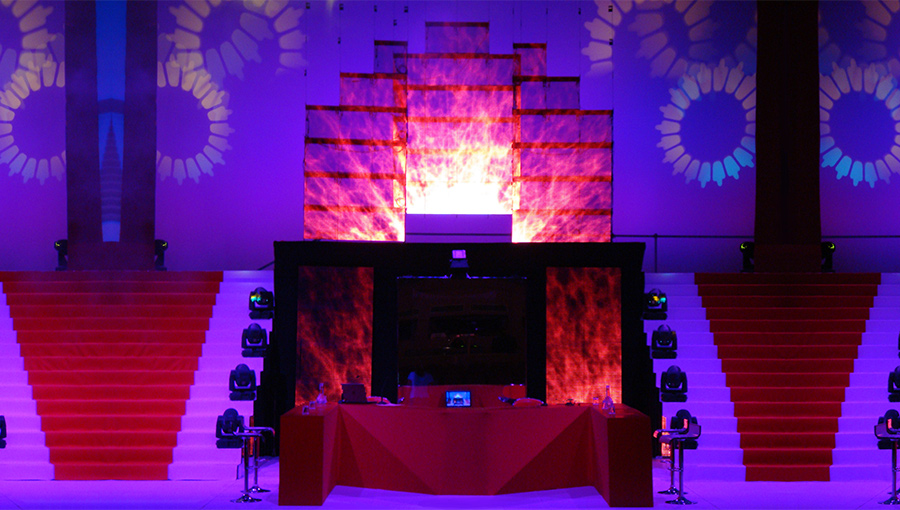 Gtek LED Curtain Screen graces 2008 Moroccan Singers Club