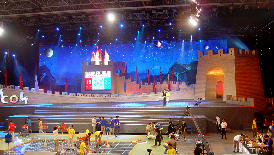 Gtek LED Display and LED Curtain Display graces CCTV You-Opera Competition in 2005