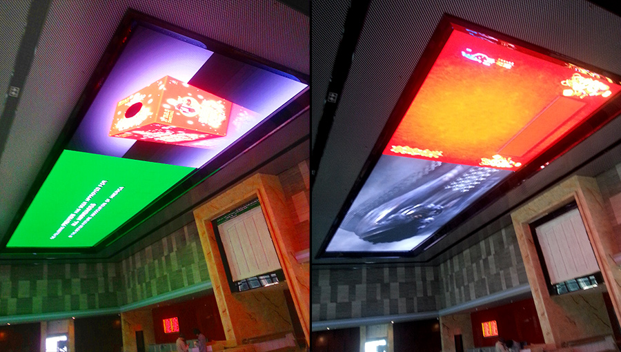 Gtek Cabinet-based outdoor LED Display graces Evergrande Real Estate, Liuyang City, Hunan