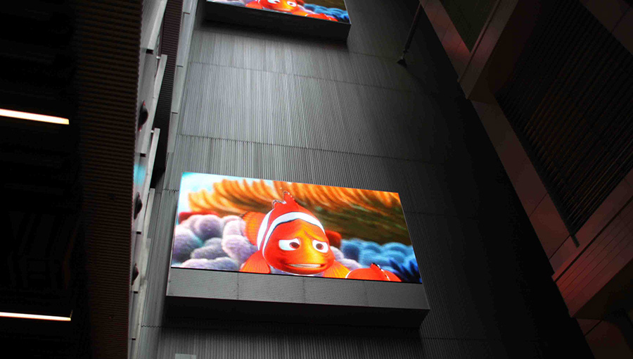 Gtek full color Indoor LED Display in Orchard Central Shopping mall of Singapore